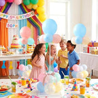 4 Pack Clear Acrylic Balloon Stands for Table, Adjustable Height 11.8/23.6 Inch, Reusable Balloon Centerpieces, alternate
