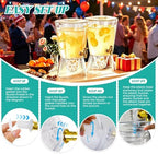 4 Pack Drink Dispenser for Parties 1.6 Gallon, Large 6L Plastic Water Dispenser, Juice Beverage Dispensers for, alternate