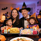 4 Pack Halloween Serving Trays 13x10 Inch Witch Ghost Boo Party in 13 x 10 Inch in Multicolor, alternate view 6