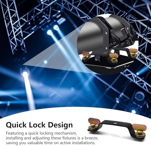 4 Pack Moving Head Light Bridge Connector, Bracket Connecting Spacing 14cm, alternate view 3
