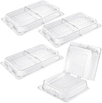 4 Pack Polycarbonate Hinged Dome Cover with Handle