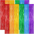 4 Pack Rainbow Kindergarten Foil Curtain Streamer Decorations