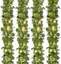 4 Packs 6FT Artificial Eucalyptus Garland Faux Greenery Garland