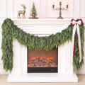 4 Pcs 6 FT Artificial Christmas Cedar Garland for Mantle Home Decoration