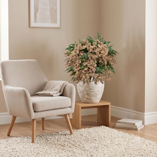 4 Pcs Artificial Berry Stem for Vase, 40In Faux Nandina Branches Fall Floral Picks Fake Realistic Berry Spray, alternate view