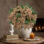 4 Pcs Artificial Berry Stem for Vase, 40In Faux Nandina Branches Fall Floral Picks Fake Realistic Berry Spray, alternate view