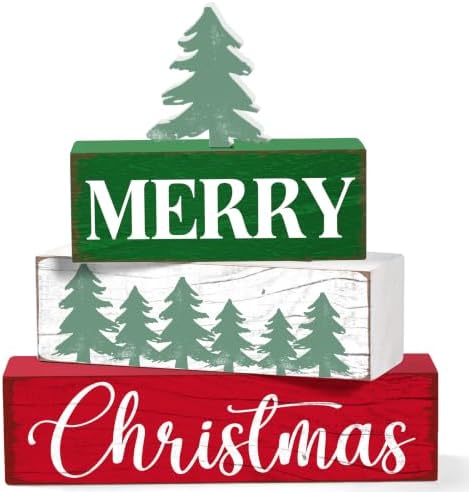 4 Pcs Christmas Tree Table Decorations