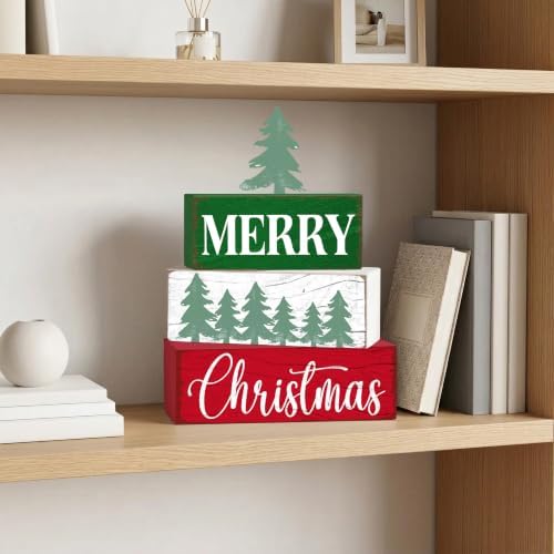 4 Pcs Christmas Tree Table Decorations, alternate view 2