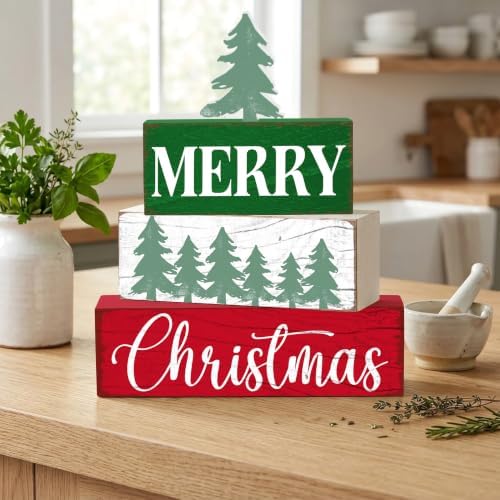 4 Pcs Christmas Tree Table Decorations, alternate view 5