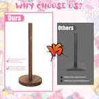4 PCS Farmhouse Donut Stand for Dessert Table Donut Wooden Stand Bagel Stands Holder Doughnut Stands 10in Long, alternate