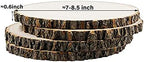4 Pcs Large Natural Wood Slices, 7-8.5 Inches Unfinished Wood Centerpieces for Tables, DIY Round Wooden Circle, alternate