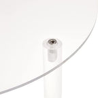4-Piece Round Acrylic Cake Stand Set - Versatile Dessert Display - Customizable Multi-Tier Buffet Risers, alternate view 5