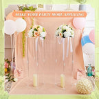4 Pieces Acrylic Flower Stands Table Centerpieces,31.5 Inch Tall in Clear, alternate view 6