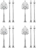4 Set Cake Stand Hardware Kit Leaf Shape 3 Tiered Tray Hardware in colorful