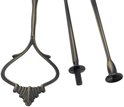4 Sets 3 Tier Cake Stand Fruit Cake Plate Handle Fitting Hardware, alternate view 5