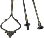 4 Sets 3 Tier Cake Stand Fruit Cake Plate Handle Fitting Hardware, alternate view 5