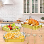 4 Sets Disposable Chafing Dishes Buffet Set, Small in Small, alternate view 2