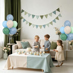 4 Sets Sage Green Dusty Blue Balloons Stand for Table Centerpieces in 4 Count (Pack of 1) in Sage Green Dusty, alternate view