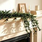 4 Strands Faux Olive Branches Garland 67IN Greenery Garland for Table Decor
