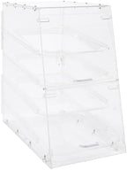 4 Tier Clear Commercial Display Case in Clear, alternate view 2