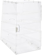 4 Tier Clear Commercial Display Case in Clear, alternate view 3