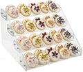 4 Tier Cookie Display Stand for Cookies Display, Suitable for Bakers & Vendors, Parties, Craft Fairs and Market