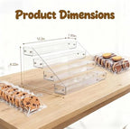 4 Tier Cookie Display Stand for Cookies Display, Suitable for Bakers & Vendors, Parties, Craft Fairs and Market, alternate