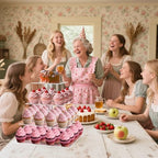 4 Tier Cupcake Stand, Acrylic Cupcake Tower Stand, Premium Cupcake Holder, Clear Cupcake Display Tree Tower, alternate view 2