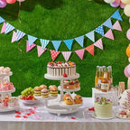 4 Tier Cupcake Stand for 50 Cupcakes, Wooden Cake Stand | Cupcake Display in White, alternate view 7