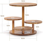 4 Tier Cupcake Tower Stand for 50 Cupcakes, Wood Cake Stand with Tiered Tray Decor, Farmhouse Tiered Tray Decor, alternate