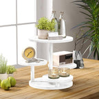 4 Tier Round Cupcake Tower Stand for 50 Cupcakes, Wood Cake Stand with Tiered Tray Decor, Farmhouse Tiered Tray, alternate