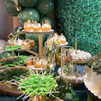 4 Tier Round Wooden Cupcake Stand - Wooden Cupcake Stand/ Holder - Rustic Wood Cupcake Tower Display for, alternate view 5