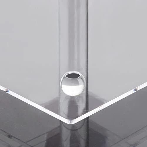 4 Tiered Square Acrylic Cupcake Holder-Cake Stand-Cupcake Stand in Clear, alternate view 5