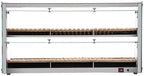 40 in. Glass Countertop Dry Bakery Display Case with Two Shelves and Bamboo Trays (DC-53C-B) in 40 in. - 2, alternate view 5