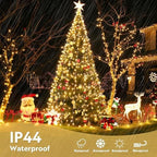 400 LED Christmas Lights Outdoor Indoor String Lights Plug in, alternate view 5