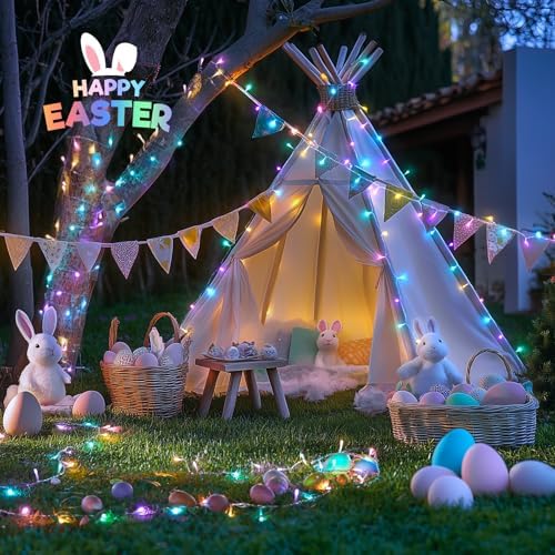 400 LED Easter Lights Indoor Outdoor, 132FT Easter String Lights, alternate view 3