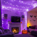 400 LED Purple Halloween Lights Outdoor, Purple String Lights, alternate view 5