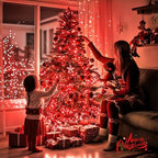 400 LED Red Christmas Lights, 132ft String Lights Plug in, alternate view 4
