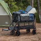 400L Folding Double Decker Wagon with Brakes, 54" Extra Long, alternate view 2