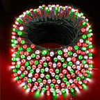 403FT 1000 LED Christmas Lights Outdoor Green Wire String Lights 8 Modes with Timer Memory Waterproof Fairy