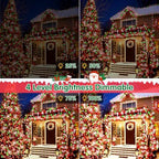 403FT 1000 LED Christmas Lights Outdoor Green Wire String Lights 8 Modes with Timer Memory Waterproof Fairy, alternate view 4