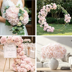 404Pcs Hydrangea Artificial Flowers Bulk, Faux Hydrangea Flowers, alternate view 5