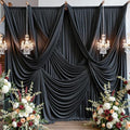 40ft×15ft Black Backdrop Curtain for Halloween Parties