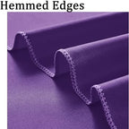 40ft x 10ft Wrinkle Free Purple Backdrop Curtains for Parties, 8 Panels 5x10ft Thick Fabric Purple Backdrop, alternate view 4