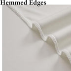 40ftx10ft Wrinkle Free Beige Backdrop Curtains for Parties, Silky Polyester Photo Backdrop Drapes 8 Panels, alternate view 4