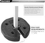 40LBS Easy Canopy Weights with Lock Design No Sliding,4 Pack, alternate view 4