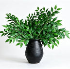 40pcs Italian Ruscus Greenery Garland 68cm Artificial Greenery Stems Home Decor, alternate view 6