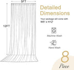 40x12ft Burgundy Backdrop Curtains for Parties Wrinkle Free Fabric Backdrop Curtain Birthday Photo Drapes, alternate view 4
