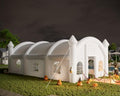 40x23x15FT Commercial Inflatable Wedding Tent, 210D Oxford Fabric Portable Heavy Duty Party Tent with 8 Sand