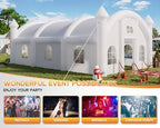 40x23x15FT Commercial Inflatable Wedding Tent, 210D Oxford Fabric Portable Heavy Duty Party Tent with 8 Sand, alternate view